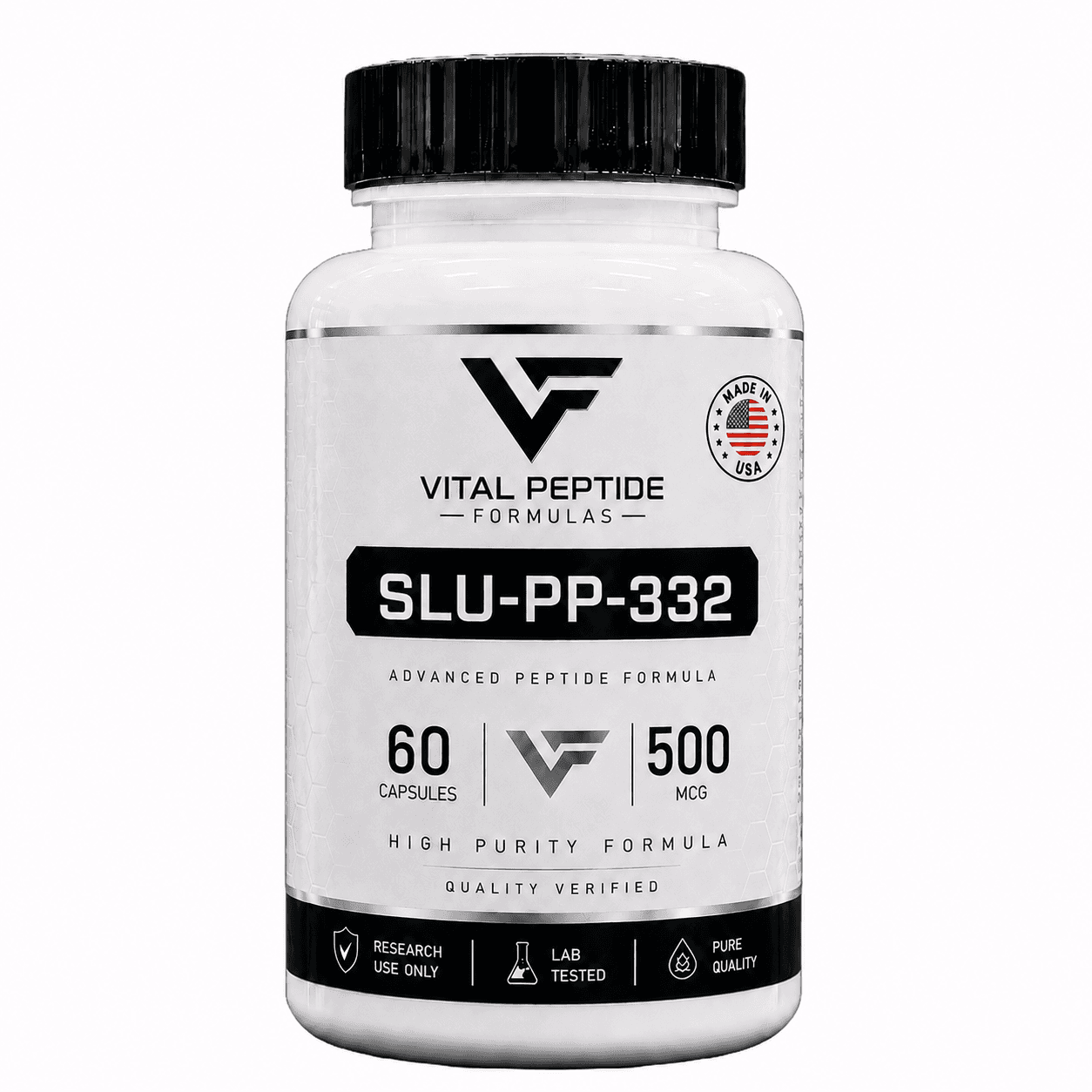 SLU-PP-332 | 500mcg research compound vial — for laboratory research use only